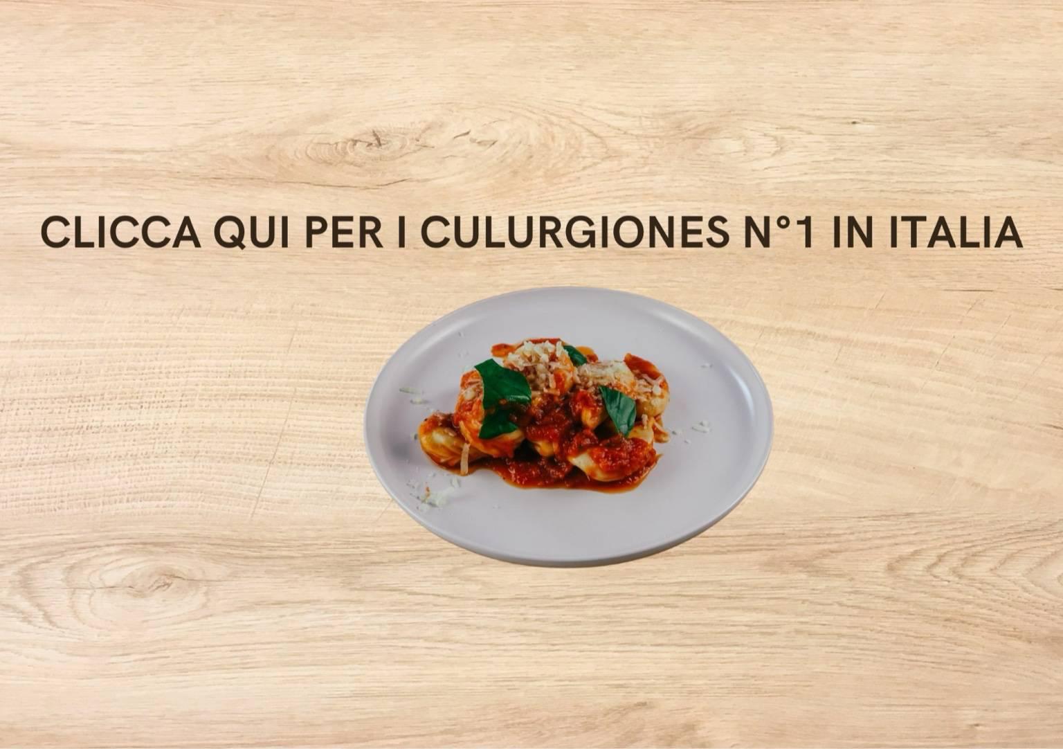 I CULURGIONES N°1 IN ITALIA