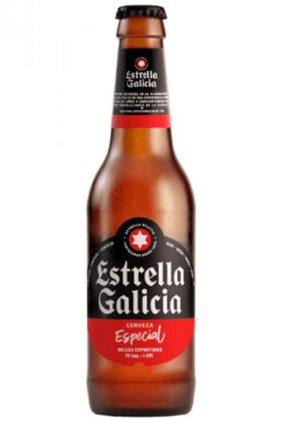 Birra bionda Estrella Galicia especial 5,5% alc.